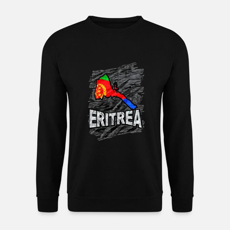 Eritrea - Unisex Pullover - Schwarz
