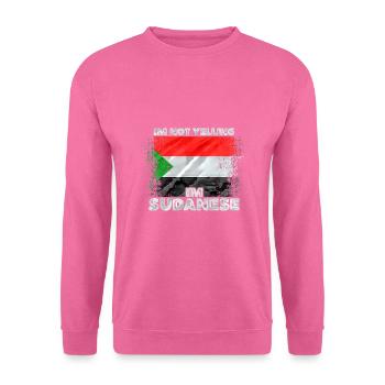 Soudan - Sweat-shirt Unisexe - rose - Devant