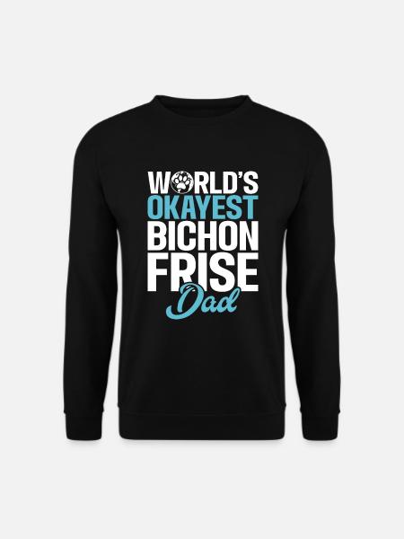 Cadeaux Bichon Frisé - Sweat-shirt Unisexe - noir