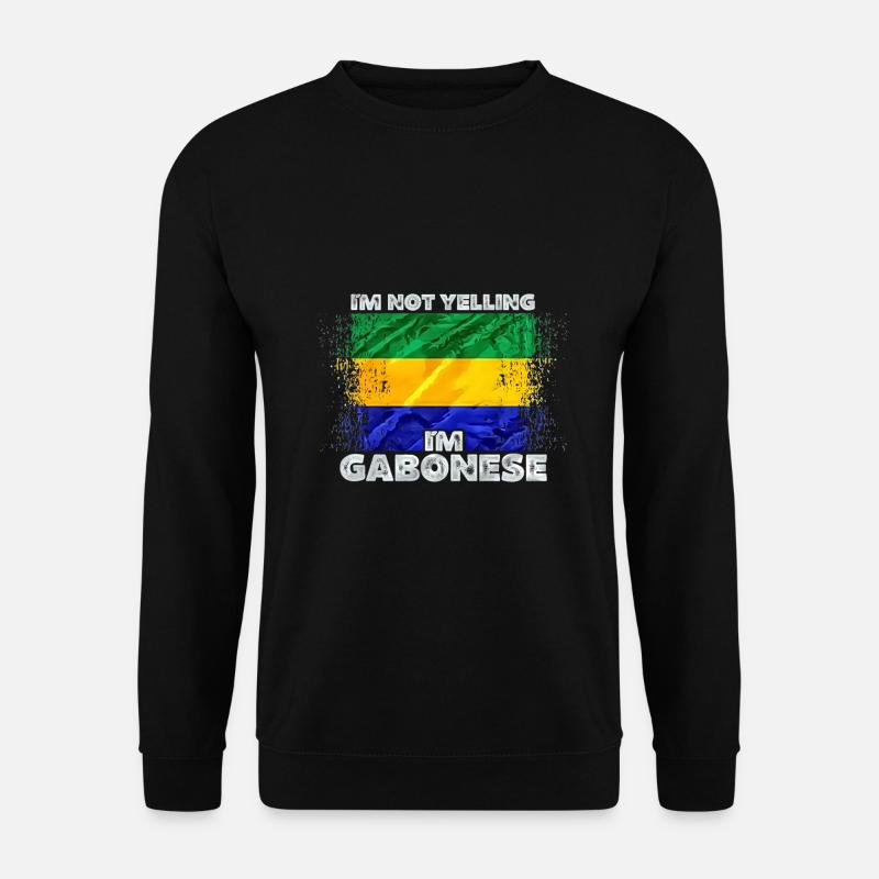 Gabun - Unisex Pullover - Schwarz
