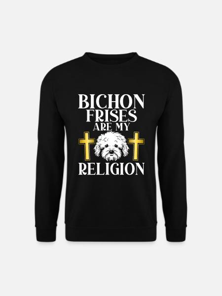 Bichon Frise Gifts - Unisex Sweatshirt - black