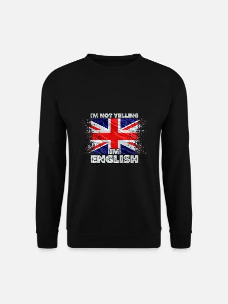 Grande-Bretagne - Sweat-shirt Unisexe - noir