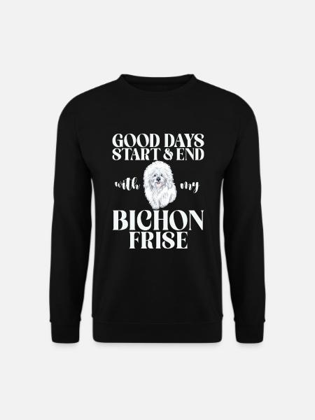 Bichon Frise Gifts - Unisex Sweatshirt - black