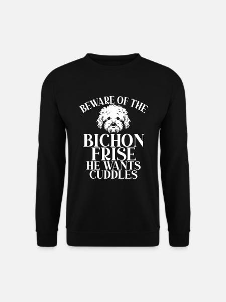 Cadeaux Bichon Frisé - Sweat-shirt Unisexe - noir