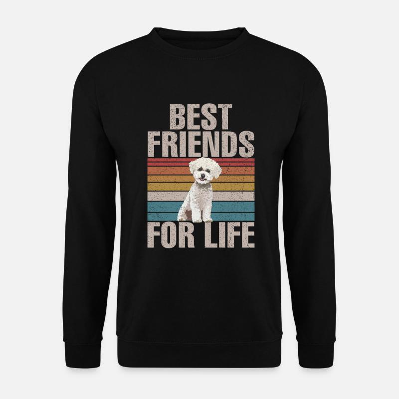 Bichon Frise Gifts - Unisex Pullover - Schwarz