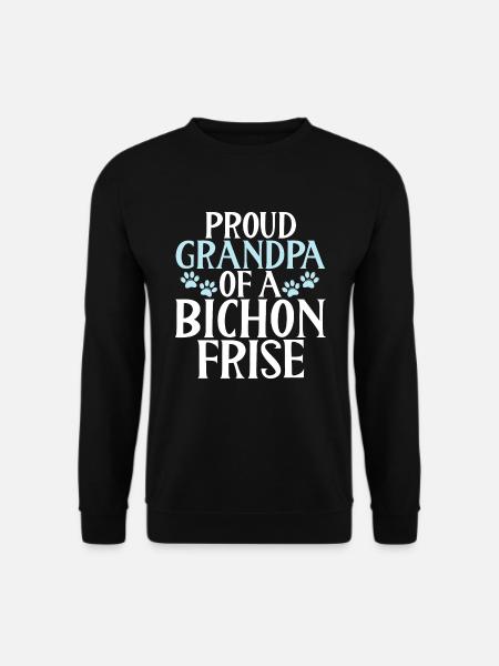 Cadeaux Bichon Frisé - Sweat-shirt Unisexe - noir