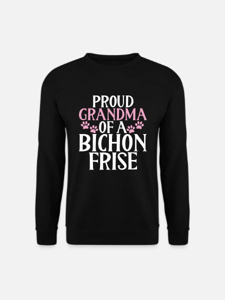 Cadeaux Bichon Frisé - Sweat-shirt Unisexe - noir