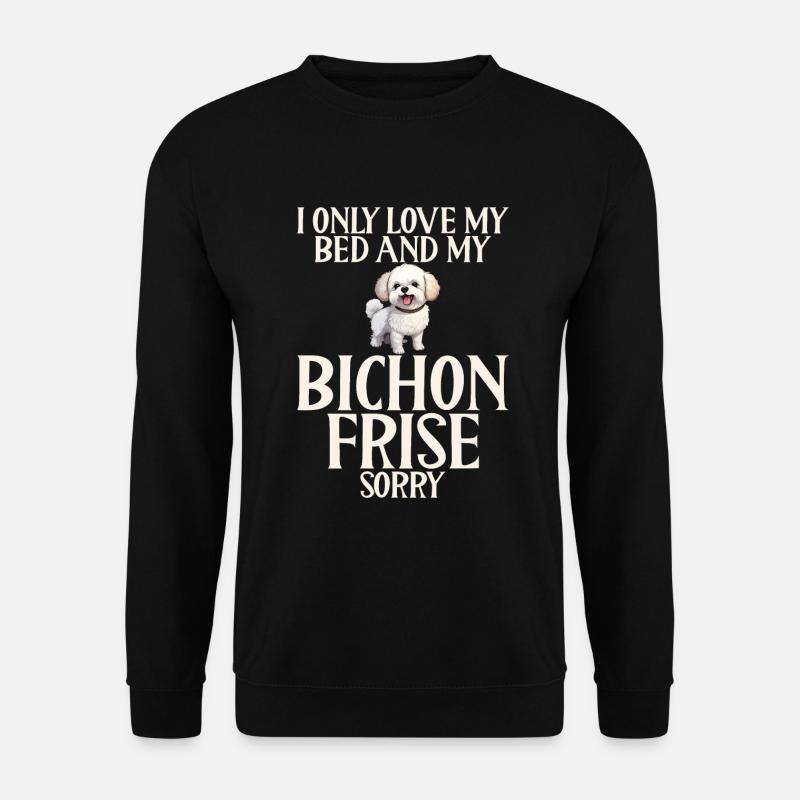 Bichon Frise Gifts - Unisex Sweatshirt - black