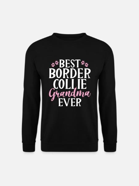 Cadeaux Border Collie - Sweat-shirt Unisexe - noir