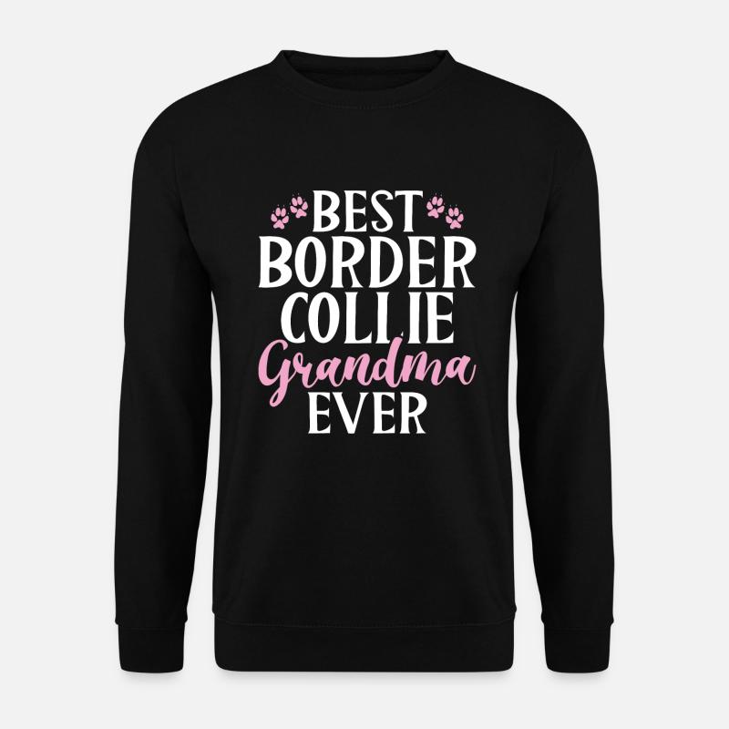 Border Collie Gifts - Unisex Sweatshirt - black