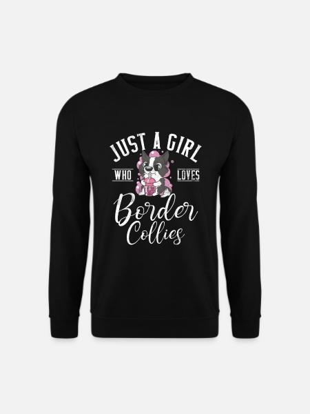 Border Collie Gifts - Unisex Sweatshirt - black