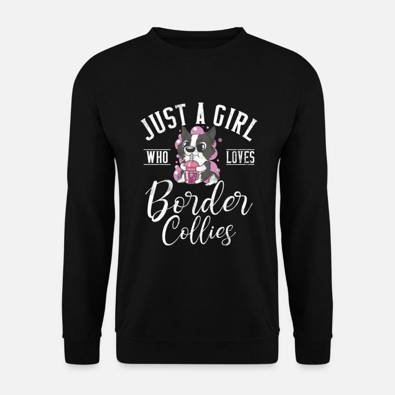 Border Collie Gifts - Unisex Sweatshirt - black