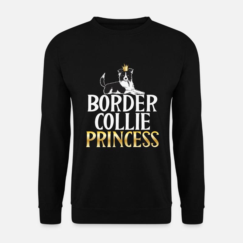 Border Collie Gifts - Unisex Pullover - Schwarz