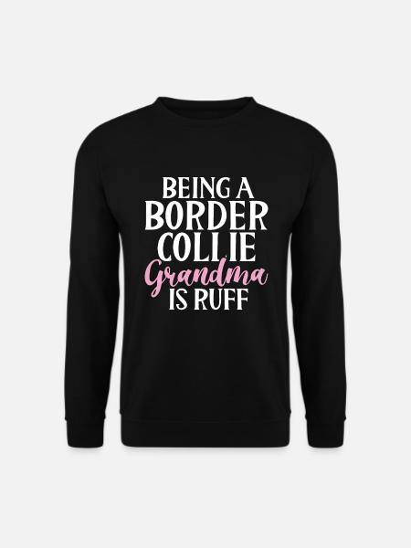 Cadeaux Border Collie - Sweat-shirt Unisexe - noir