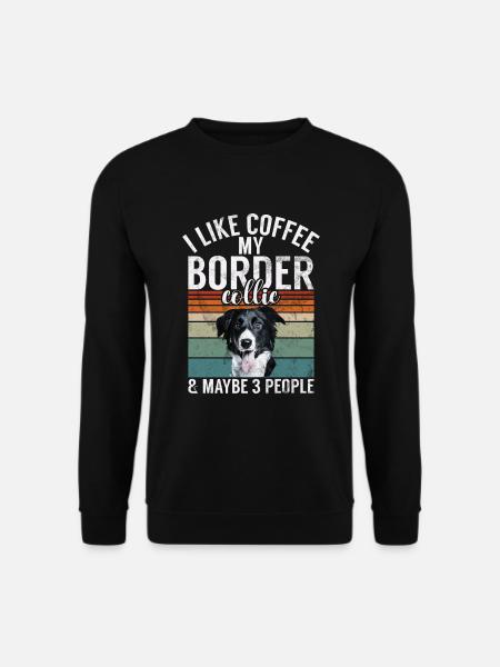 Border Collie Gifts - Unisex Sweatshirt - black