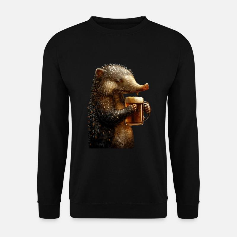 Ameisenbär - Unisex Pullover - Schwarz