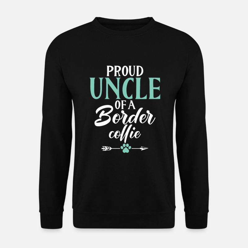 Cadeaux Border Collie - Sweat-shirt Unisexe - noir