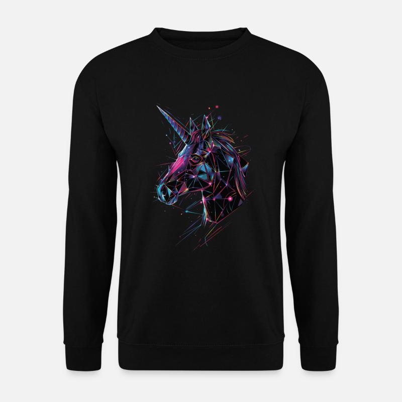 Einhorn - Unisex Pullover - Schwarz