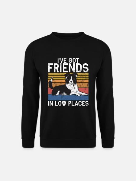 Cadeaux Border Collie - Sweat-shirt Unisexe - noir