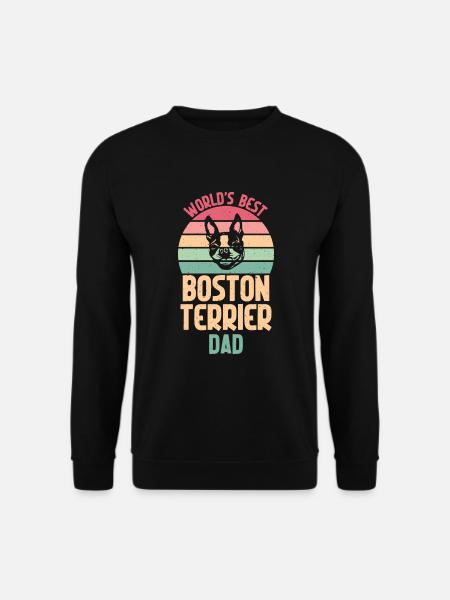 Boston Terrier Gifts - Unisex Pullover - Schwarz