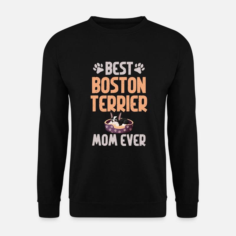 Boston Terrier Gifts - Unisex Sweatshirt - black