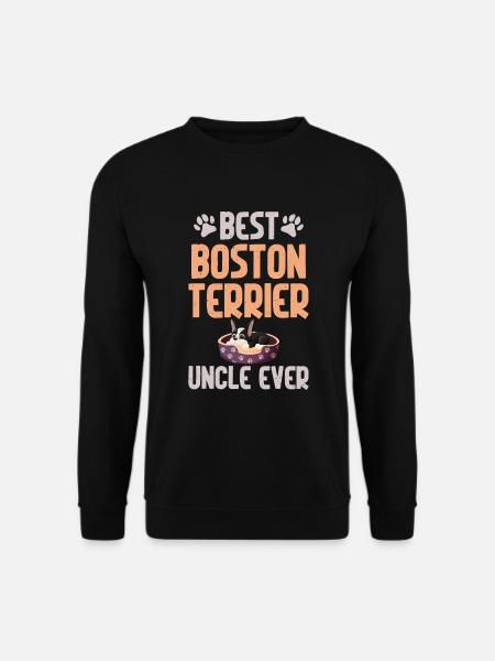 Boston Terrier Gifts - Unisex Pullover - Schwarz