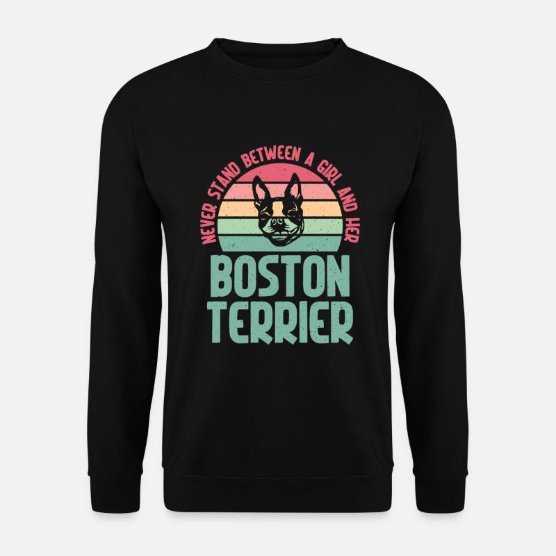 Cadeaux Boston Terrier - Sweat-shirt Unisexe - noir