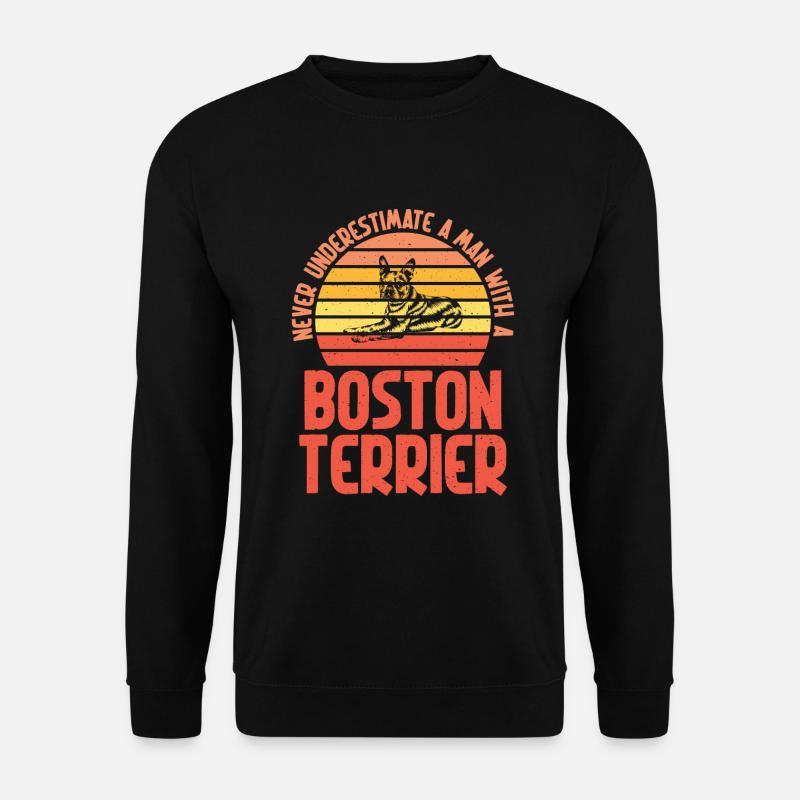 Boston Terrier Gifts - Unisex Sweatshirt - black
