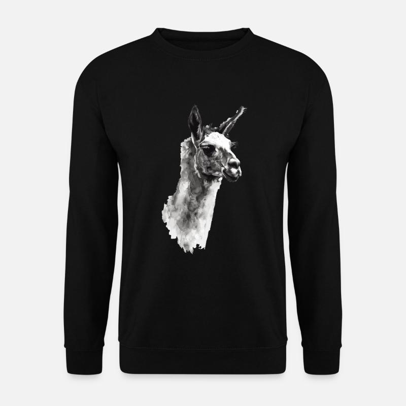 Lama - Unisex Sweatshirt - black