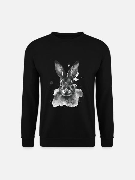 Rabbit - Unisex Sweatshirt - black