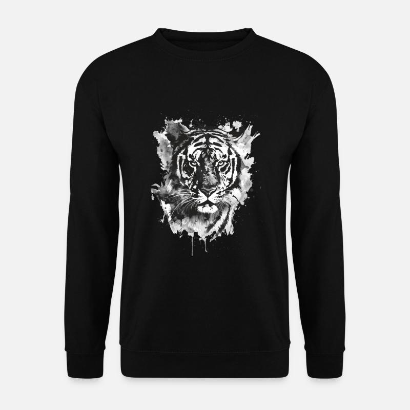 Tiger - Unisex Pullover - Schwarz