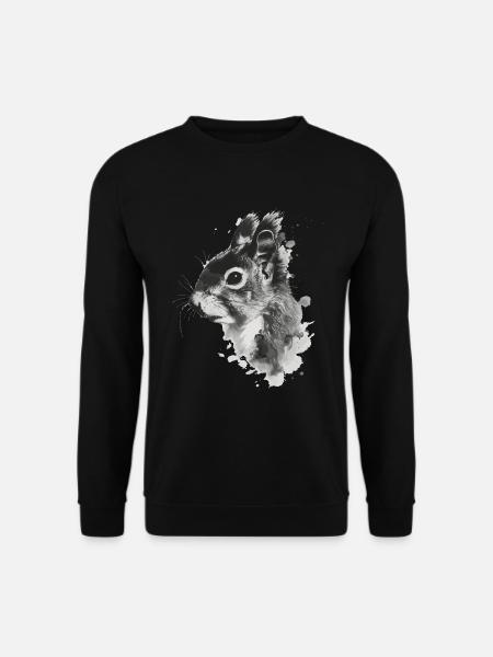 Squirrel - Unisex Sweatshirt - black