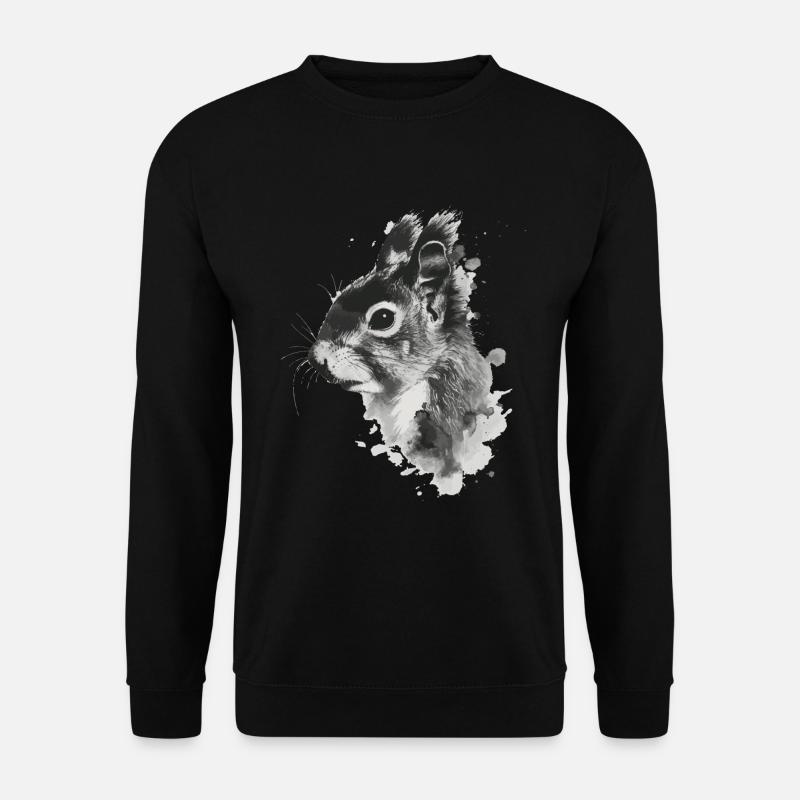 Eichhörnchen - Unisex Pullover - Schwarz