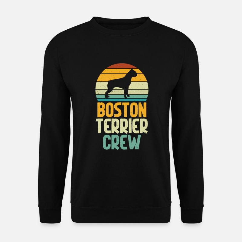 Cadeaux Boston Terrier - Sweat-shirt Unisexe - noir
