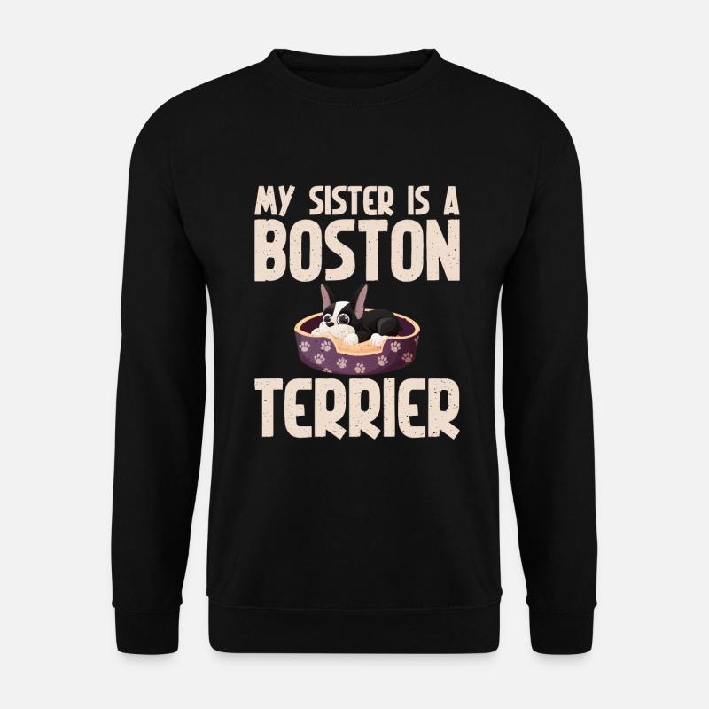 Cadeaux Boston Terrier - Sweat-shirt Unisexe - noir