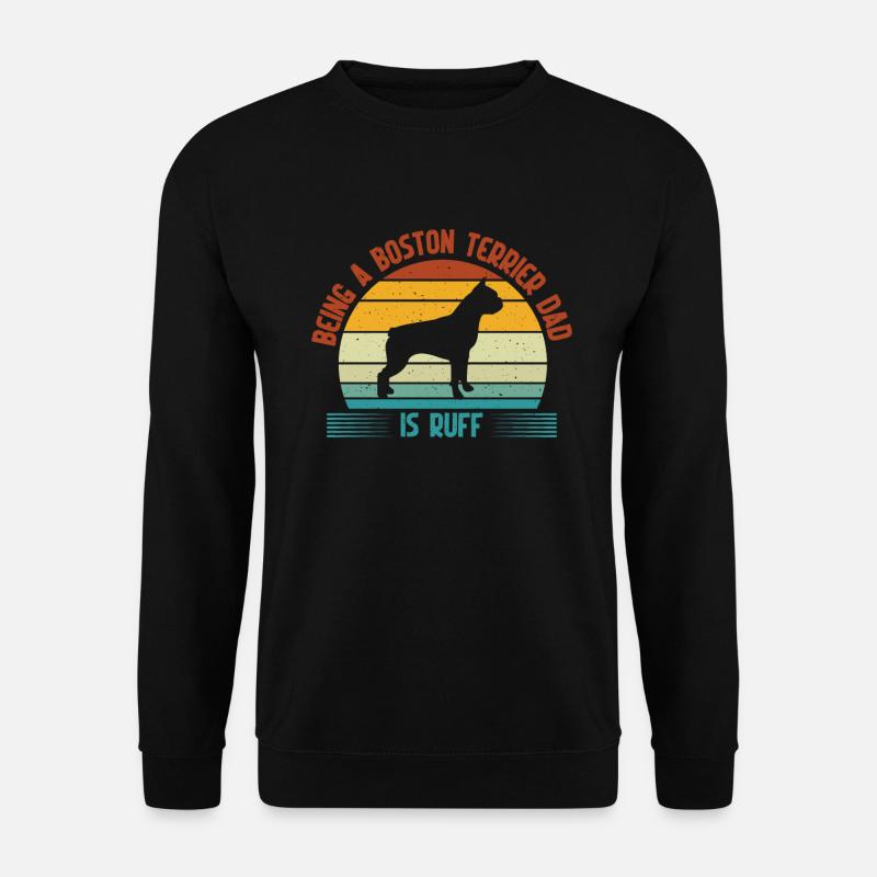 Cadeaux Boston Terrier - Sweat-shirt Unisexe - noir