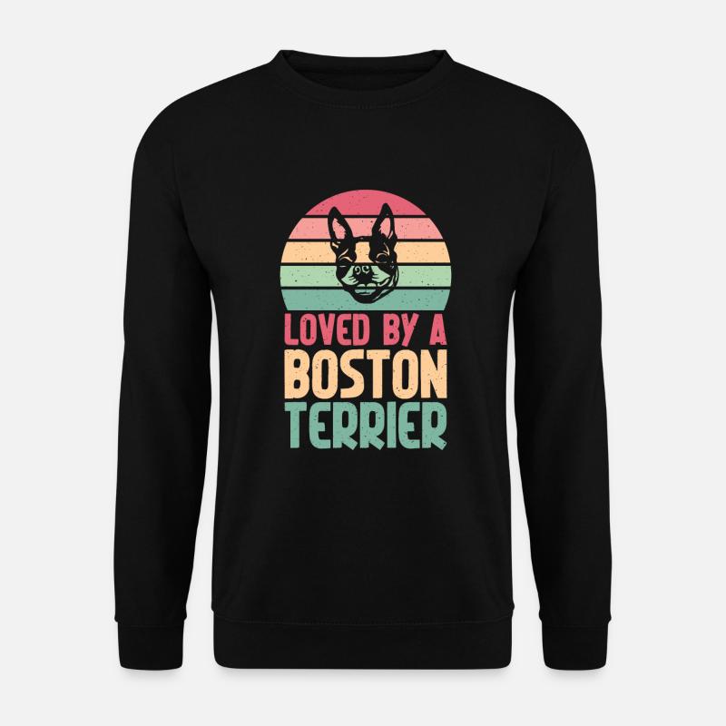 Cadeaux Boston Terrier - Sweat-shirt Unisexe - noir