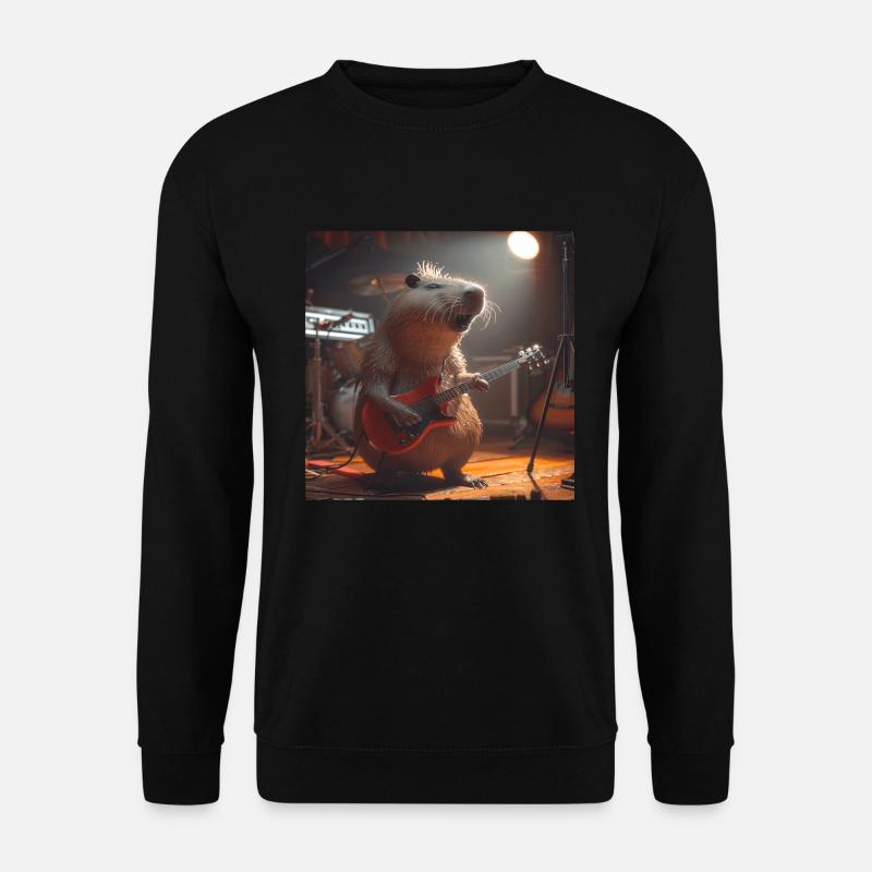 Capybara - Unisex Sweatshirt - black