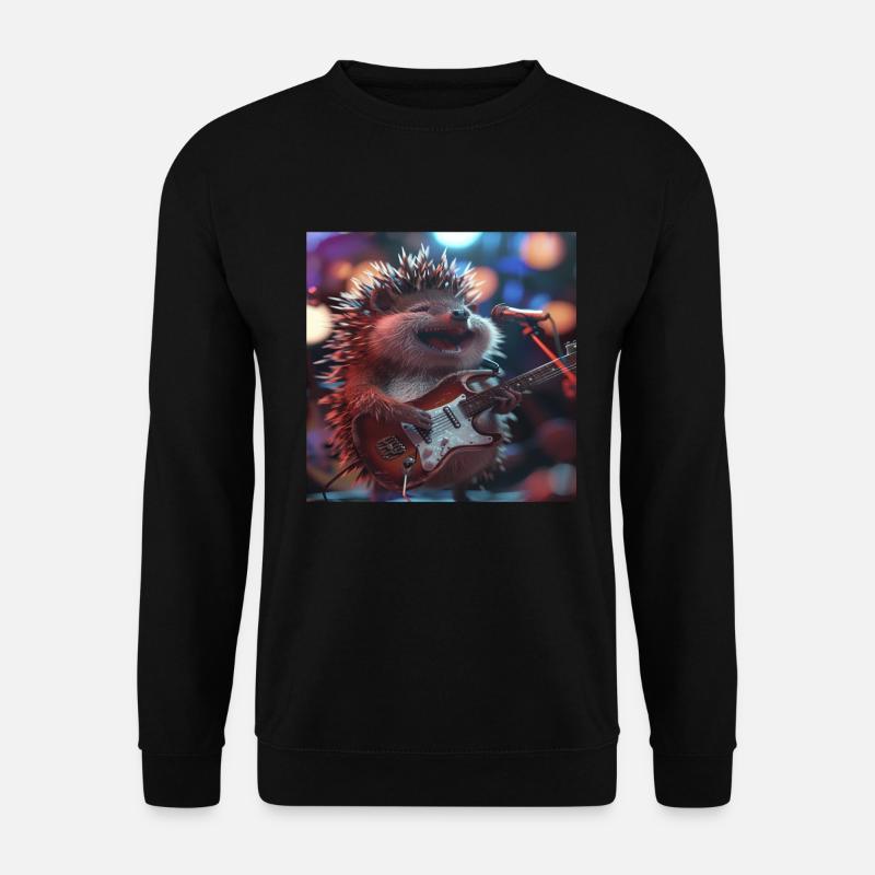 Igel - Unisex Pullover - Schwarz