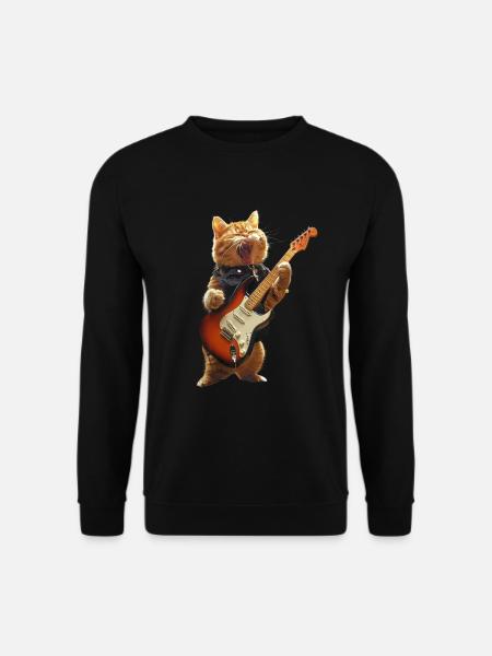 Katze - Unisex Pullover - Schwarz