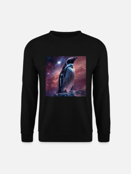 Penguin - Unisex Sweatshirt - black
