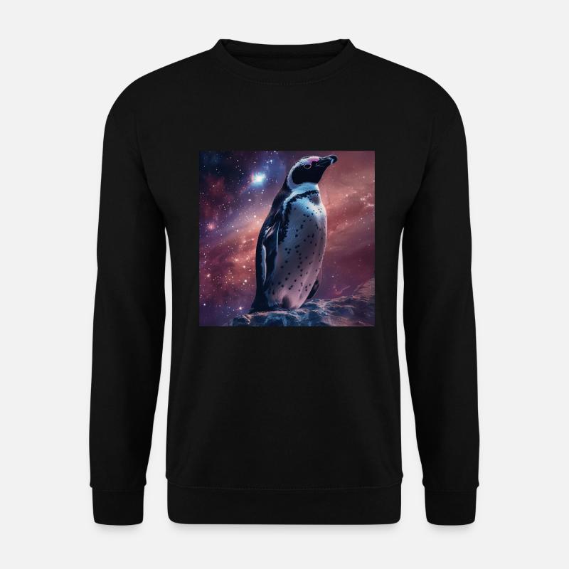 Pinguin - Unisex Pullover - Schwarz