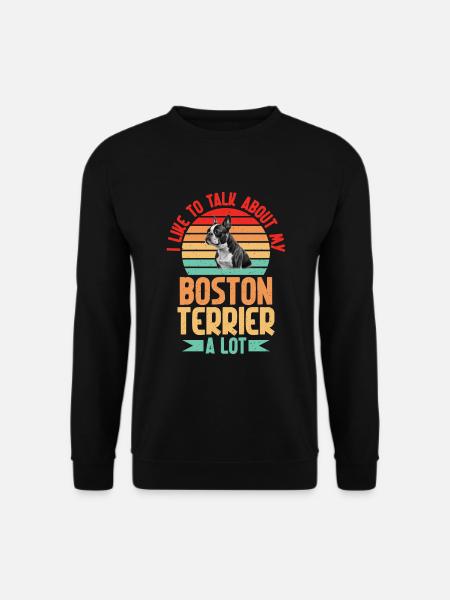 Cadeaux Boston Terrier - Sweat-shirt Unisexe - noir