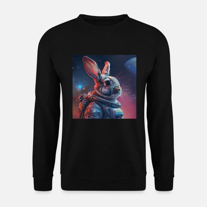 Rabbit - Unisex Sweatshirt - black
