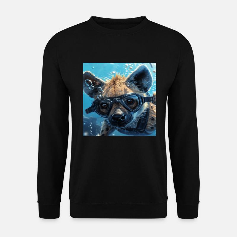Hyena - Unisex Sweatshirt - black