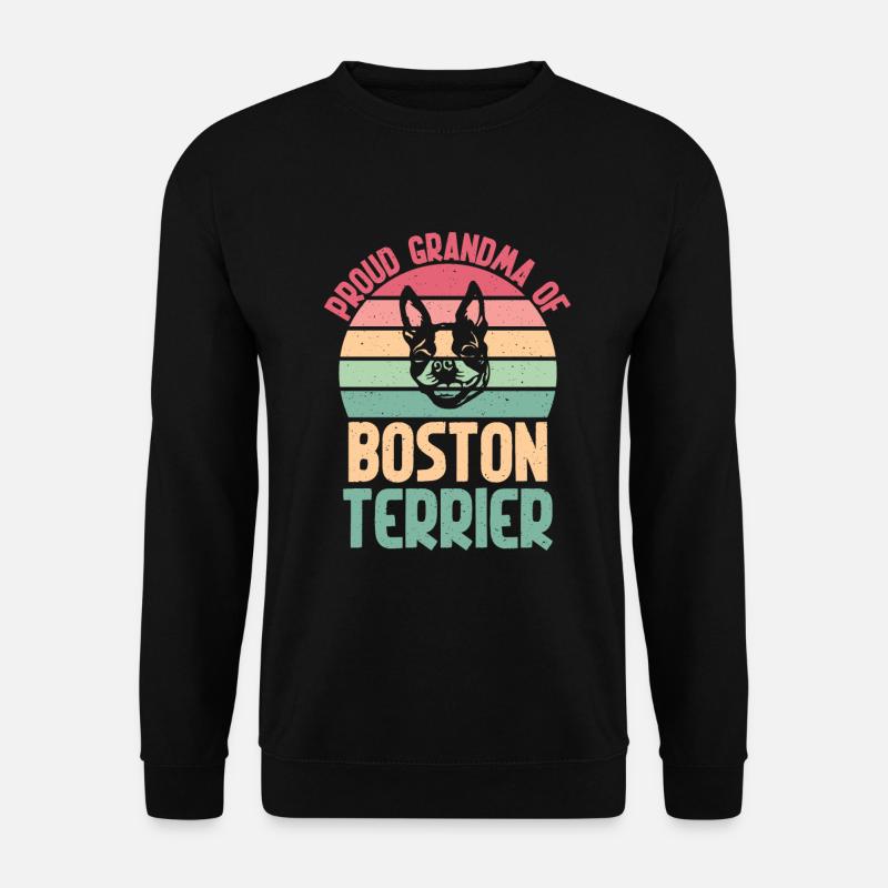 Cadeaux Boston Terrier - Sweat-shirt Unisexe - noir