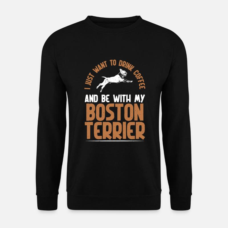 Cadeaux Boston Terrier - Sweat-shirt Unisexe - noir