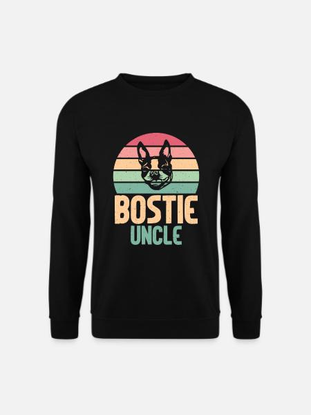 Boston Terrier Gifts - Unisex Pullover - Schwarz