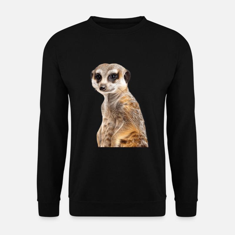 Erdmännchen - Unisex Pullover - Schwarz