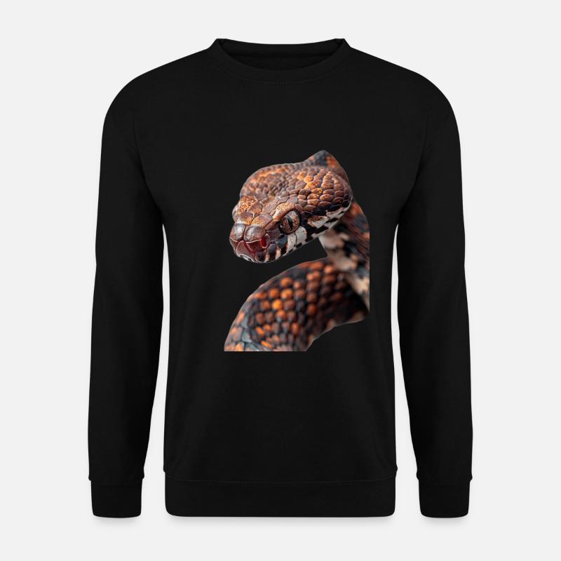 Schlange - Unisex Pullover - Schwarz
